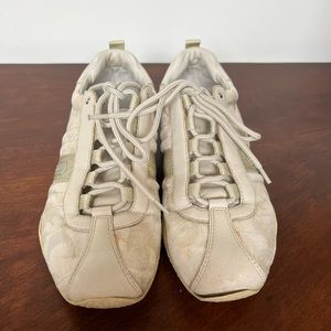 Coach Women’s sneakers in cream size 6-1/2